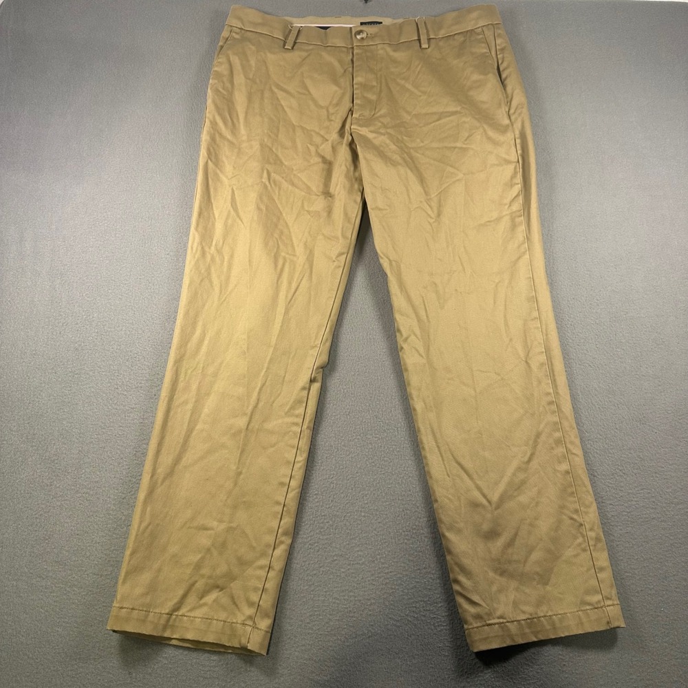 Dockers Athletic Fit Chino Pants Mens 36x30 Khaki Tan Comfort Stretch 67976-0004